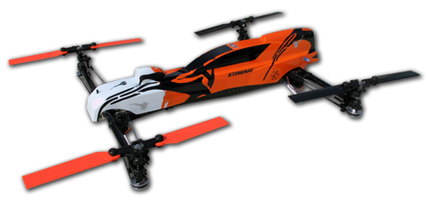 Stingray 500: an helicopter/quadcopter hybrid with 3D flight ...