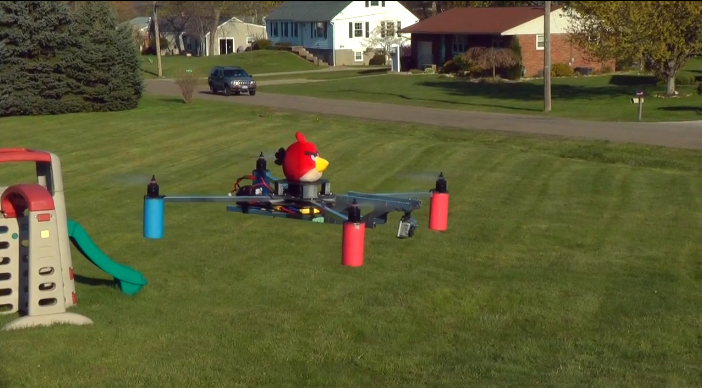 Quadcopter bird - Source