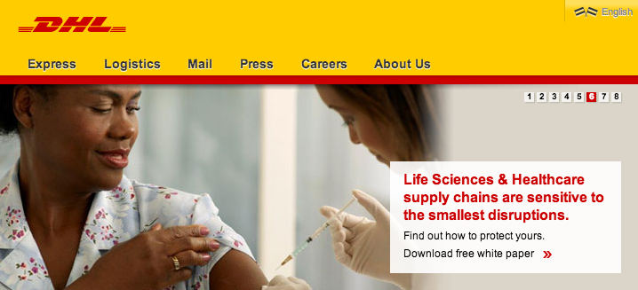DHL dedication to Life Sciences and Healthcare