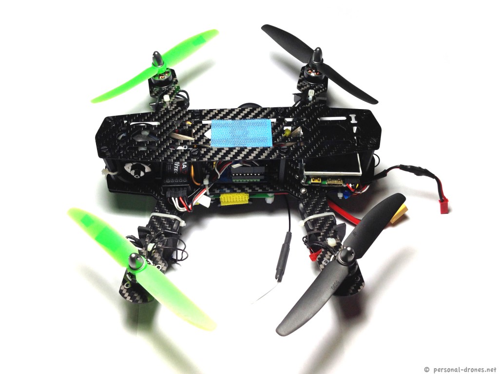 Mini H Quad, top view