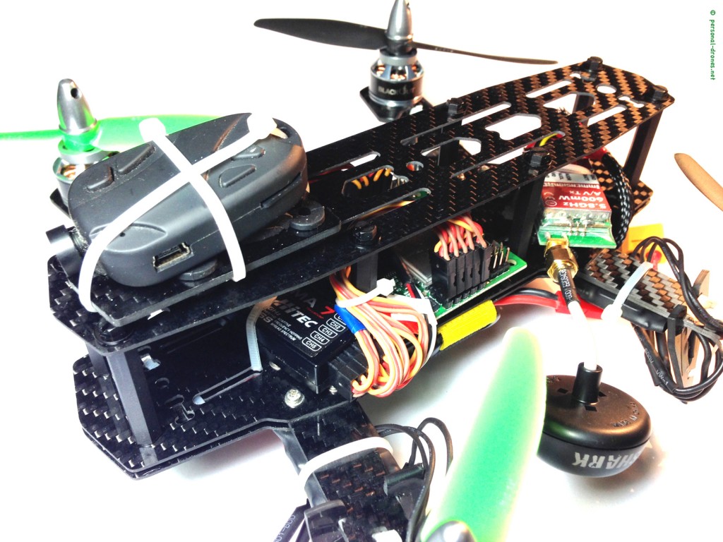 Mini H quad with 808 #16 camera instead of the Horizon HD V3 camera