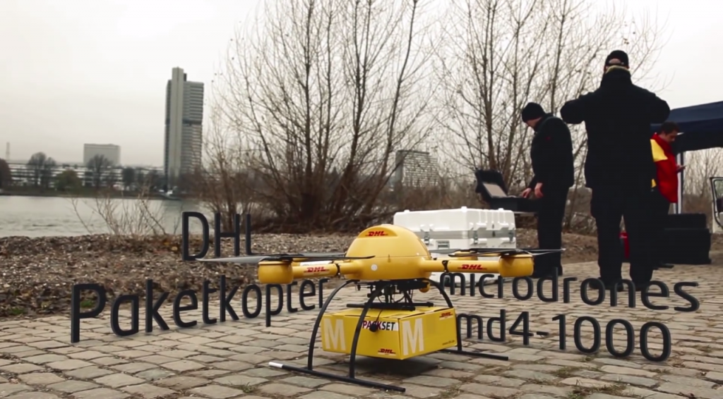 The DHL microdrone