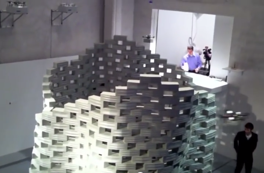 The Flight Assembled Architecture installation