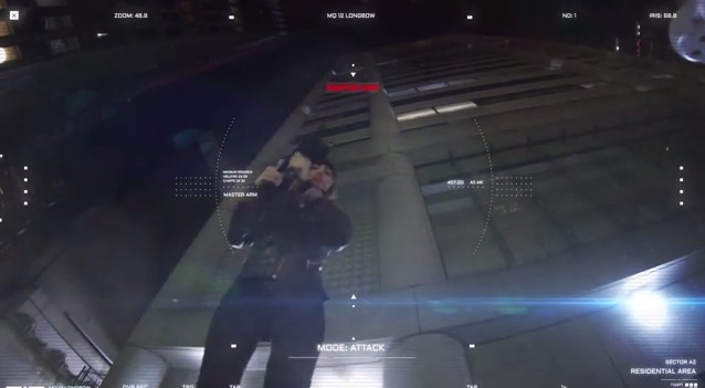 Citizen takes down drone - From "our drone future" video