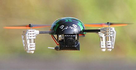 Walkera Ladybird with onboard camera for FPV