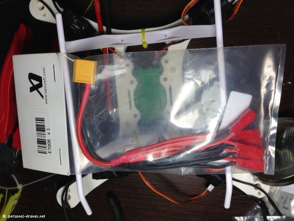 The X-Aircraft cable used as power distribution