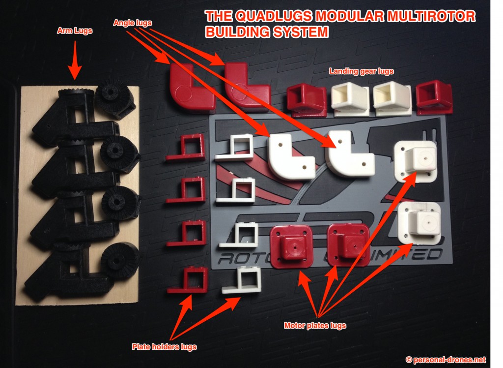 The full lugs set from Qaudlugs