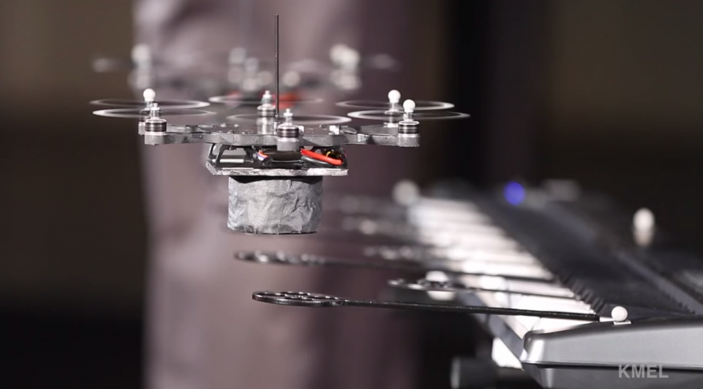 Drone concert by Kmel Robotics