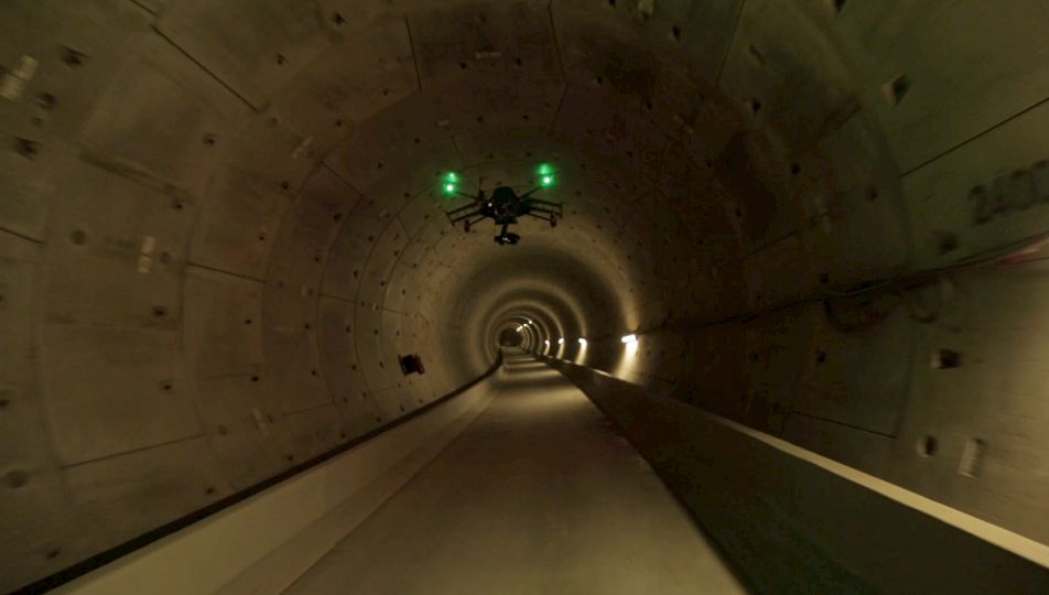 Underground Drone mission in Amsterdam Metro