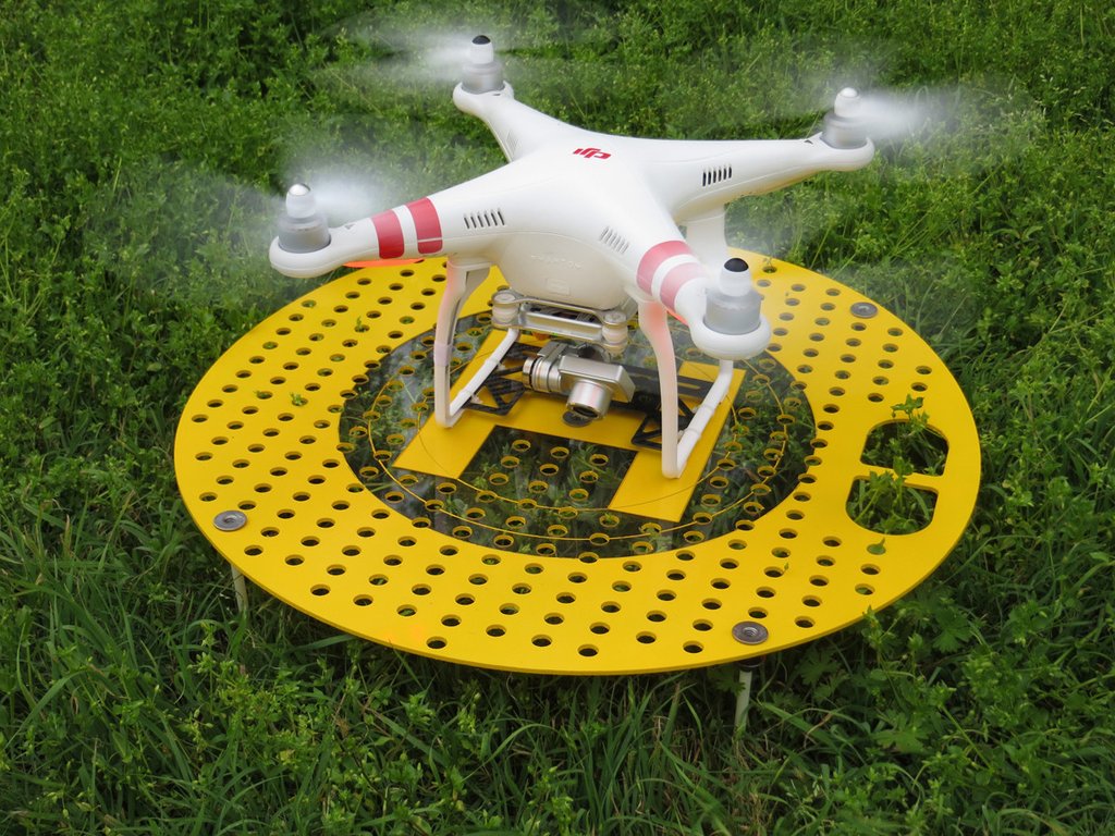 Drone landing pad