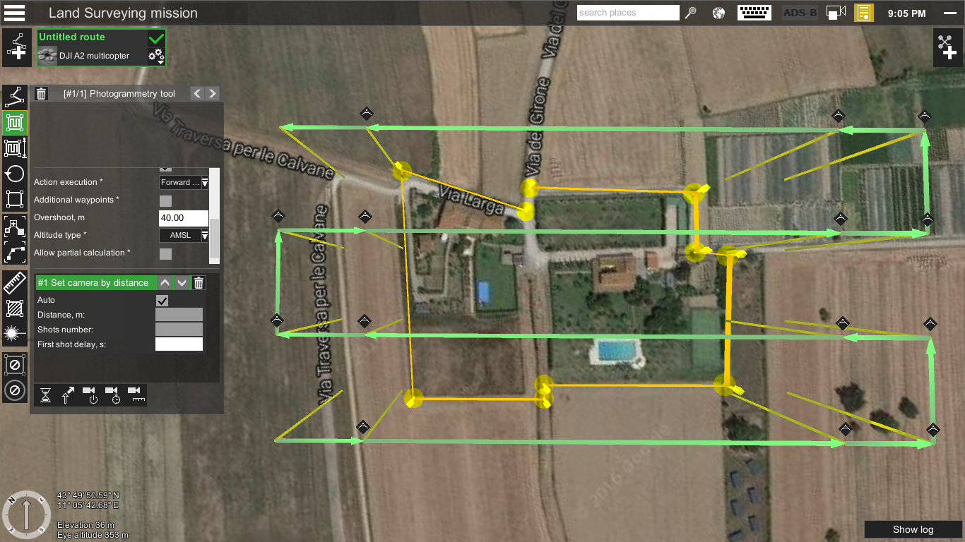 UgCS Photogrammetry for land survey
