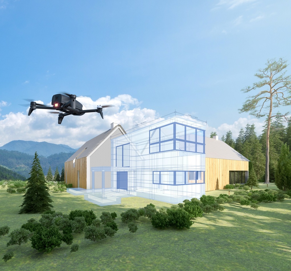 Parrot BEBOP-PRO 3D Modeling