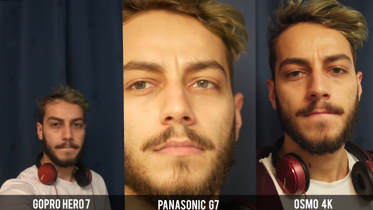 GoPro Hero7 vs Panasonic G7 vs Osmo Pocket
